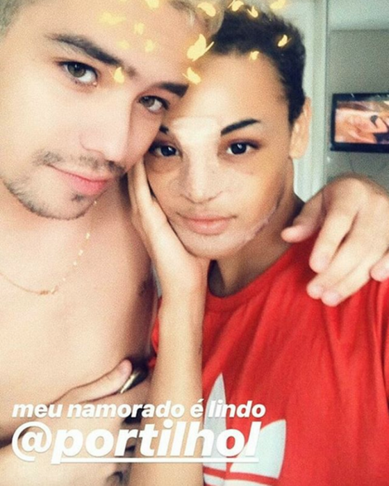 Pabllo Vittar, Lucas Portilho, Instagram Pabllo Vittar, Lucas Portilho, Instagram